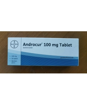 Thuốc điều trị kháng androgen Androcur 100mg 30 viên