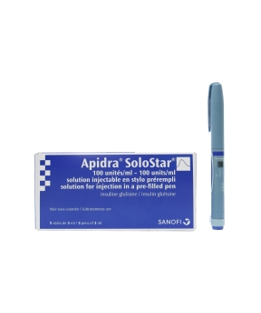 Bút tiêm Apidra Solostar 100IU/ml (5 cây)