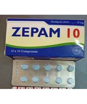 Thuốc điều trị rối loạn lo âu, mất ngủ Zepam 10mg