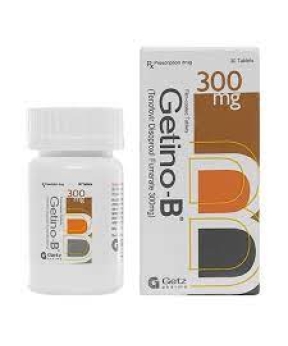 Thuốc Getino-B 300mg Getz kiểm soát nhiễm HIV, điều trị viêm gan B mạn tính (30 viên)