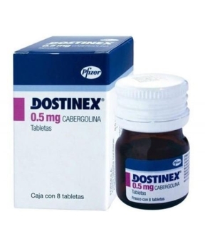 Thuốc điều trị vô sinh ở phụ nữ Dostinex 0.5mg 8 viên