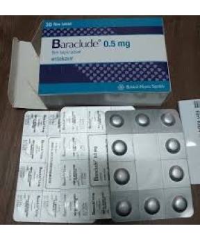 Thuốc điều trị virus viêm gan B Baraclude 0.5mg 30 viên