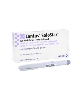 Bút tiêm Lantus SoloStar 100IU/ml trị tiểu đường