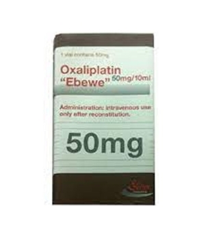 Thuốc Điều Trị Ung Thư Ruột Oxaliplatin "Ebewe" 50mg