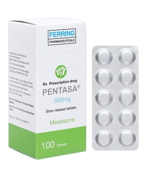 Thuốc điều trị viêm loét đại tràng Pentasa 500mg