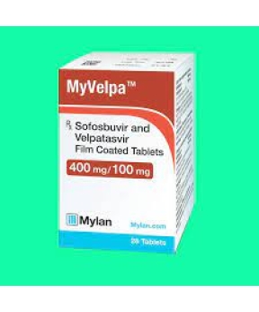Thuốc Myvelpa 400mg/100mg Mylan điều trị viêm gan C mạn tính (28 viên)