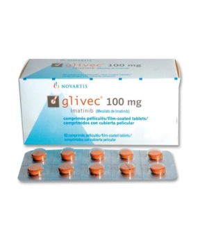 Thuốc Glivec 100mg Novartis điều trị bệnh bạch cầu tủy mạn