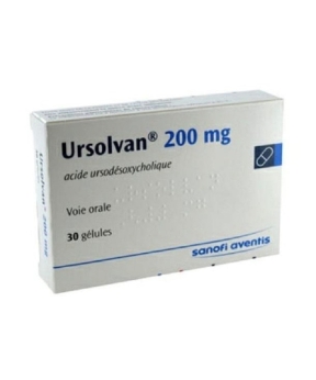 Thuốc điều trị sỏi mật Ursolvan 200mg
