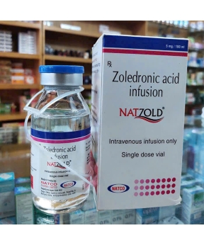 Thuốc Natzold 5mg/100ml điều trị loãng xương