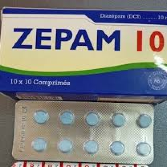 Thuốc điều trị rối loạn lo âu, mất ngủ Zepam 10mg