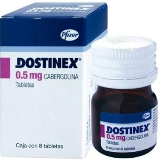 Thuốc điều trị vô sinh ở phụ nữ Dostinex 0.5mg 8 viên