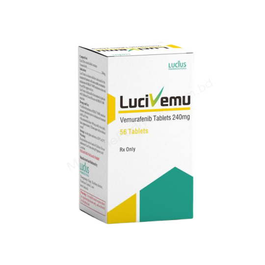 LuciVemu (Vemurafenib 240mg ) LUCIUS hộp 56 viên