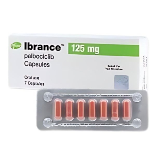 Thuốc Ibrance 125mg điều trị bệnh ung thư vú (1 vỉ x 7 viên)
