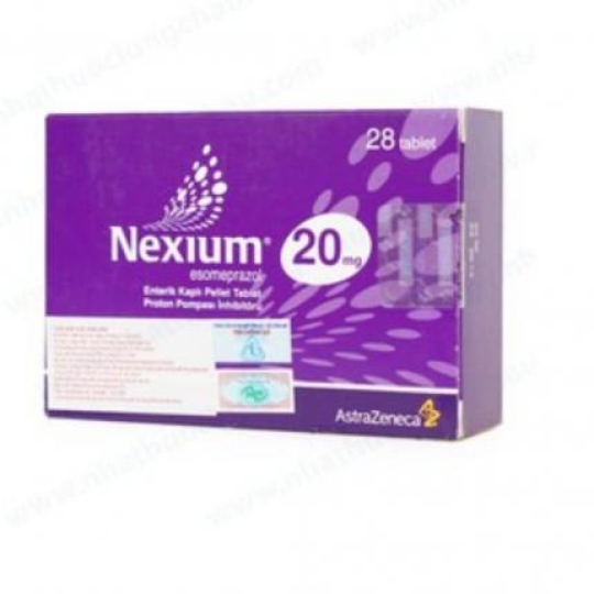 Nexium Mups 20mg điều trị trào ngược dạ dày (2 vỉ x 7 viên)