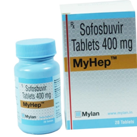 Thuốc điều trị viêm gan C MyHep 400mg